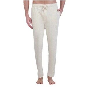 George Men’s Solid Knit Sleep Pajama Pants Drawstring OatMeal Size XLarge NWT